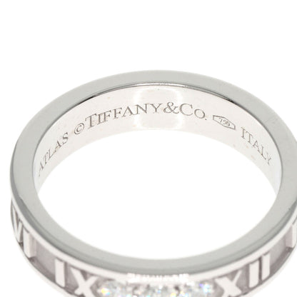 TIFFANY&Co.   Ring Atlas Narrow 3P Diamond K18 White Gold Ladies