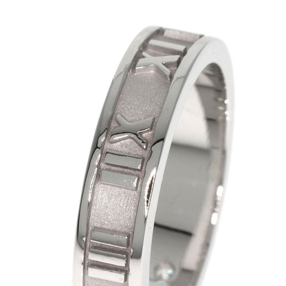 TIFFANY&Co.   Ring Atlas Narrow 3P Diamond K18 White Gold Ladies