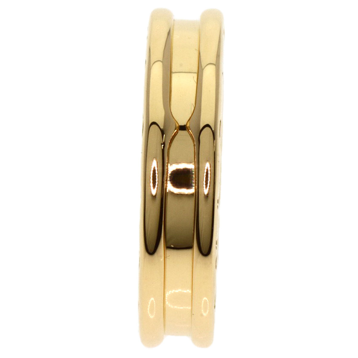 BVLGARI B-zero1 B-Cello One 1 Band #48 Ring K18 Yellow Gold Ladies [Used]
