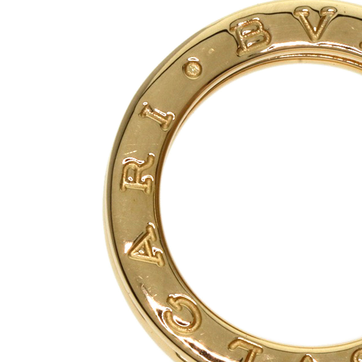 BVLGARI B-zero1 B-Cello One 1 Band #48 Ring K18 Yellow Gold Ladies [Used]