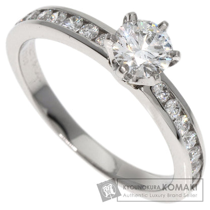 TIFFANY&Co. Channel Settings Diamond Ring Platinum PT950 Ladies [Used]