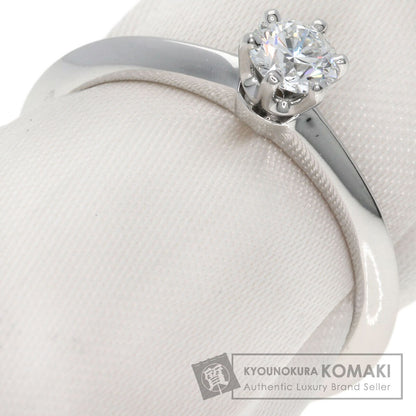 TIFFANY&Co. Solitaire Diamond Ring Platinum PT950 Ladies [Used]