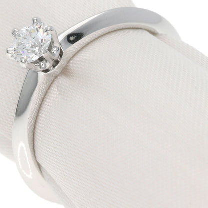 TIFFANY&Co. Solitaire Diamond Ring Platinum PT950 Ladies [Used]