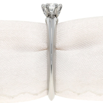 TIFFANY&Co. Solitaire Diamond Ring Platinum PT950 Ladies [Used]