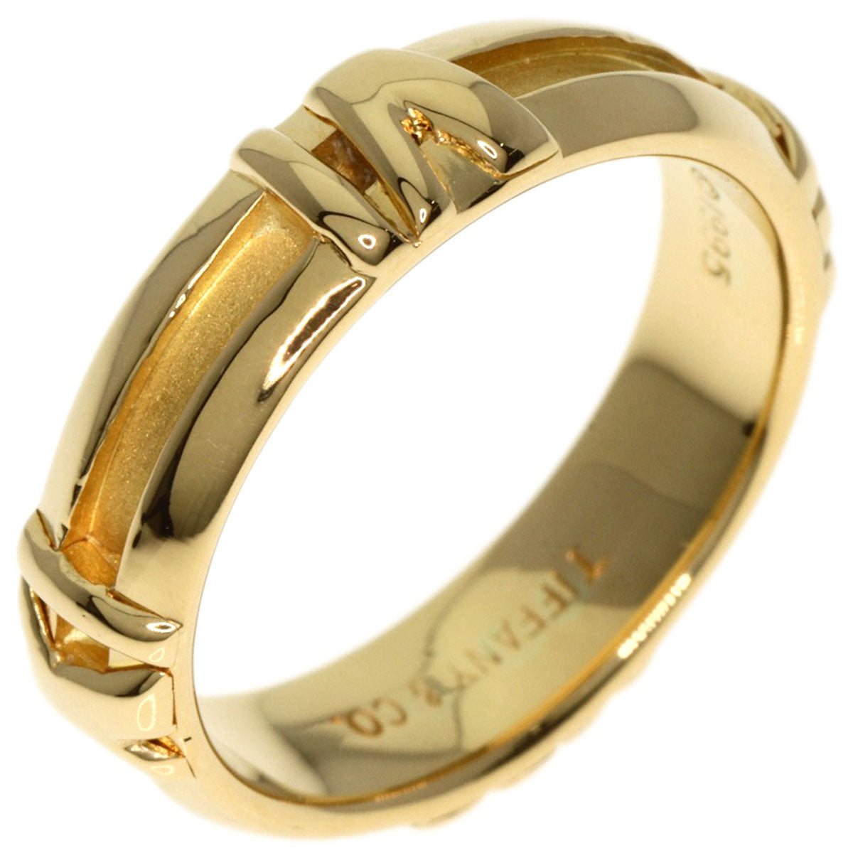 TIFFANY&Co.   Ring Atlas K18 Yellow Gold Ladies