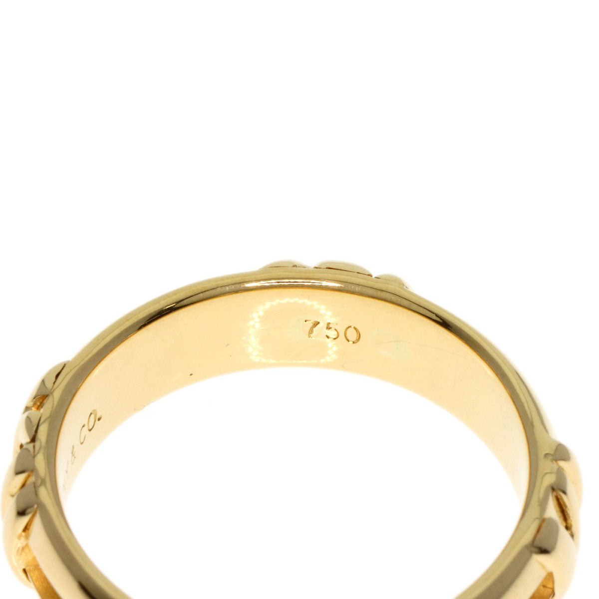 TIFFANY&Co.   Ring Atlas K18 Yellow Gold Ladies