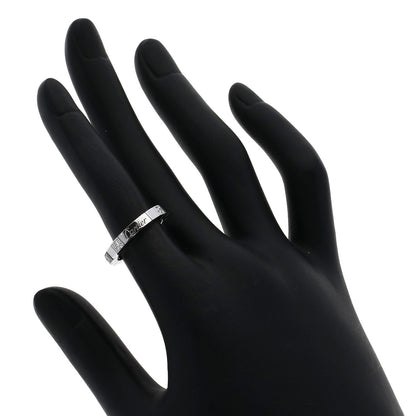 CARTIER   Raniere Half Diamond #48 Ring  K18 White Gold Ladies [Used]