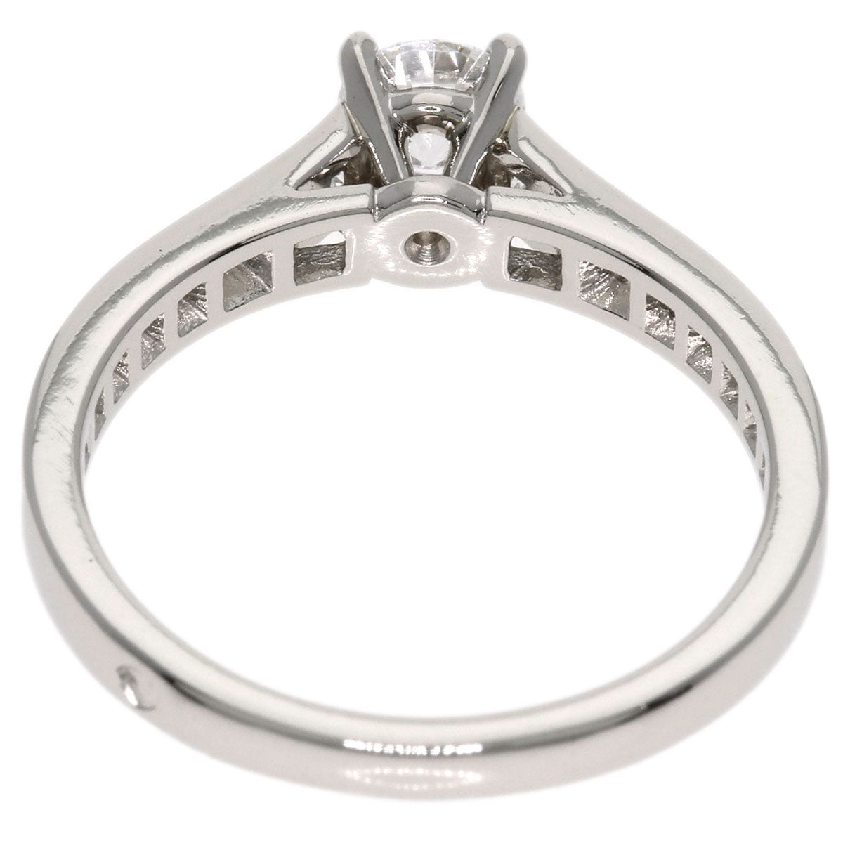 CARTIER Solitaire Diamond # 49 Ring Platinum PT950 Ladies [Used]