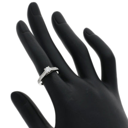 CARTIER Solitaire Diamond # 49 Ring Platinum PT950 Ladies [Used]