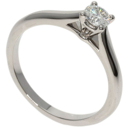CARTIER Solitaire Diamond # 48 Ring Platinum PT950 Ladies [Used]
