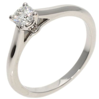 CARTIER Solitaire Diamond # 48 Ring Platinum PT950 Ladies [Used]