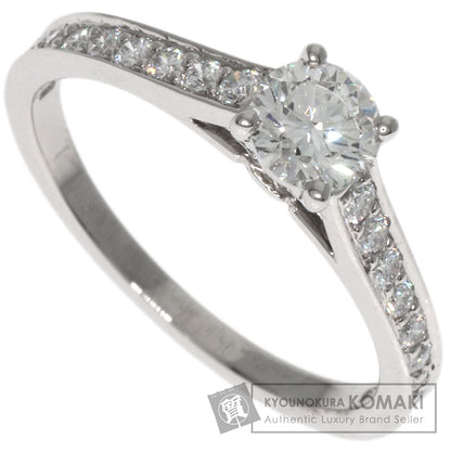 CARTIER Solitaire Diamond # 46 Ring Platinum PT950 Ladies [Used]