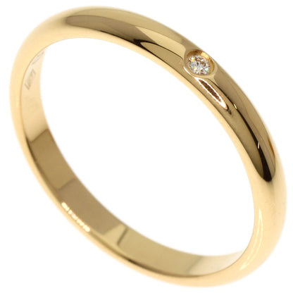 CARTIER   Wedding 1P Diamond #52 Ring  K18 Yellow Gold Ladies  [’†ŒÃ]