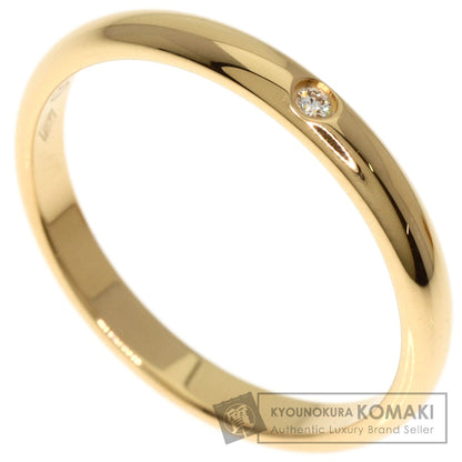 CARTIER   Wedding 1P Diamond #52 Ring  K18 Yellow Gold Ladies  [’†ŒÃ]