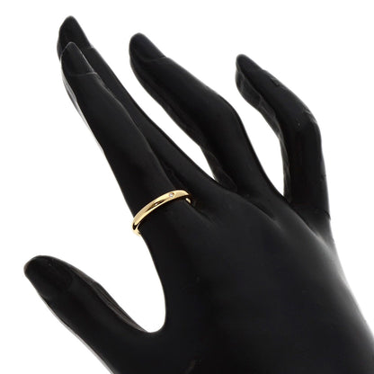 CARTIER   Wedding 1P Diamond #52 Ring  K18 Yellow Gold Ladies  [’†ŒÃ]