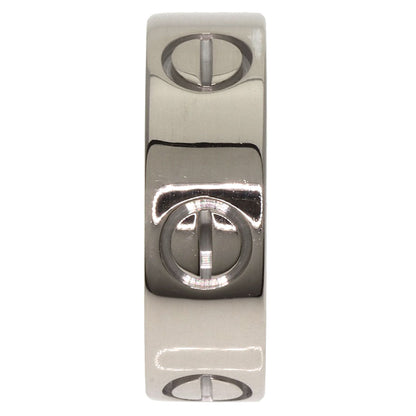 CARTIER love ring #46 Ring K18 White Gold Ladies [Used]