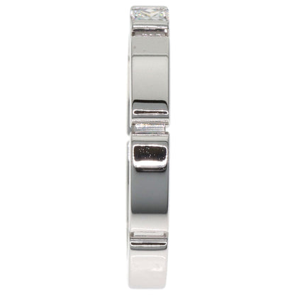 CARTIER Maillon PANTHERE 1P Diamond #46 Ring K18 White Gold Ladies [Used]