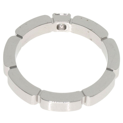 CARTIER Maillon PANTHERE 1P Diamond #46 Ring K18 White Gold Ladies [Used]