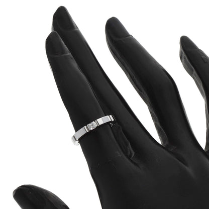 CARTIER Maillon PANTHERE 1P Diamond #46 Ring K18 White Gold Ladies [Used]