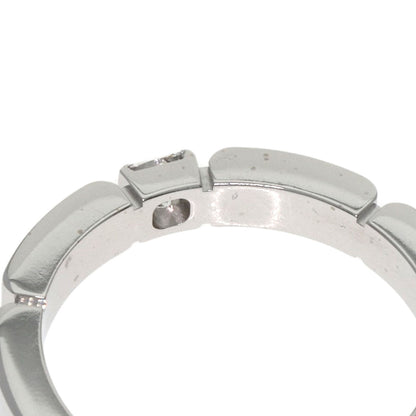 CARTIER Maillon PANTHERE 1P Diamond #46 Ring K18 White Gold Ladies [Used]