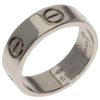 CARTIER love ring #49 Ring K18 White Gold Ladies [Used]