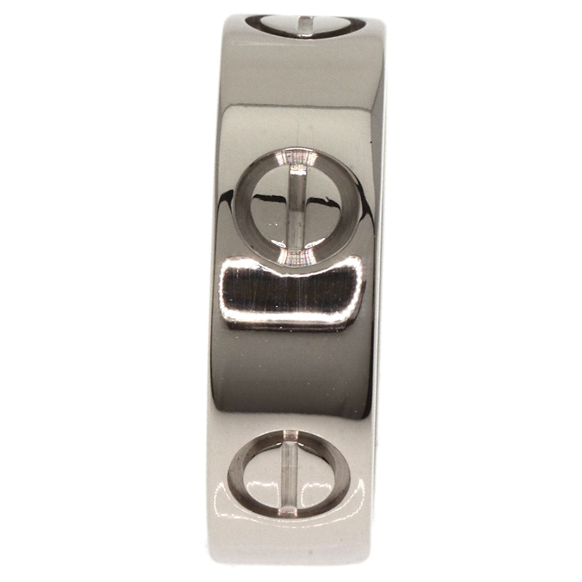 CARTIER love ring #49 Ring K18 White Gold Ladies [Used]