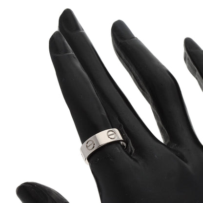 CARTIER love ring #49 Ring K18 White Gold Ladies [Used]