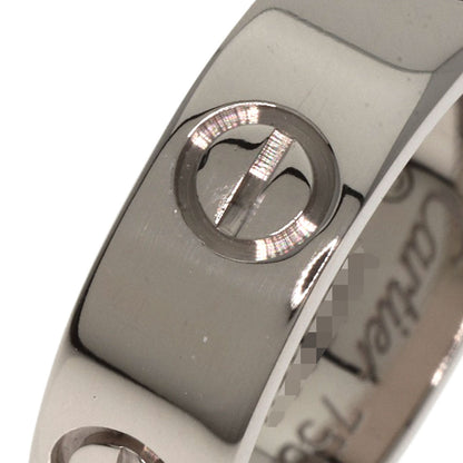 CARTIER love ring #49 Ring K18 White Gold Ladies [Used]