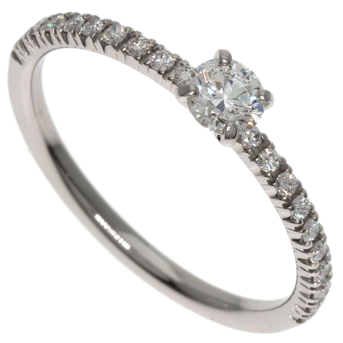 CARTIER Etincel de Cartier Solitaire #48 Ring Platinum PT950 Ladies [Used]