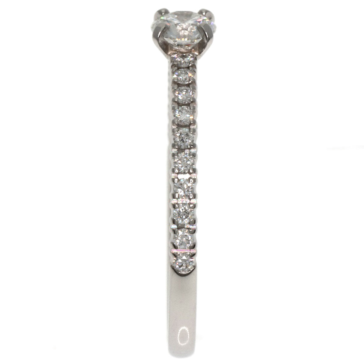CARTIER Etincel de Cartier Solitaire #48 Ring Platinum PT950 Ladies [Used]