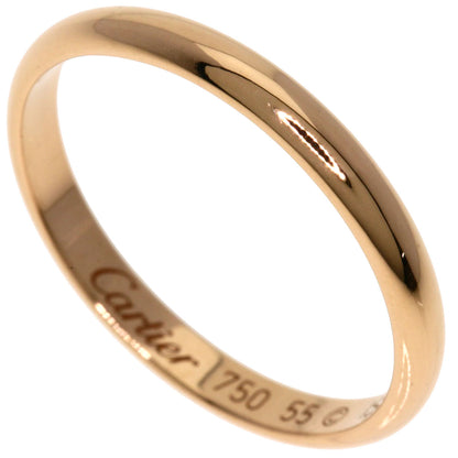 CARTIER 1895 Wedding #55 Ring K18 Pink Gold Ladies [Used]