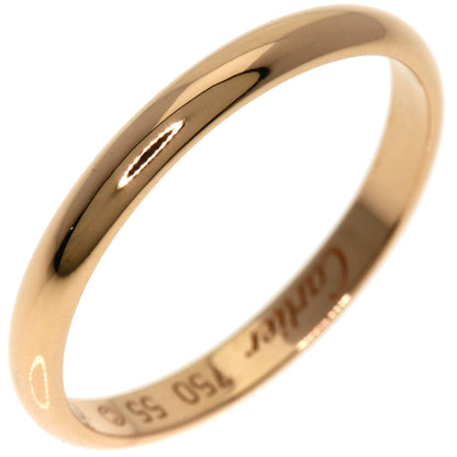 CARTIER 1895 Wedding #55 Ring K18 Pink Gold Ladies [Used]