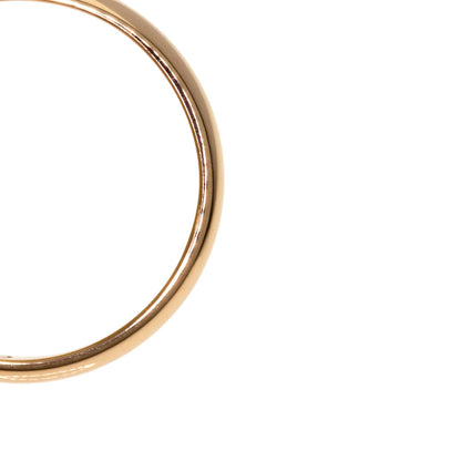 CARTIER 1895 Wedding #55 Ring K18 Pink Gold Ladies [Used]