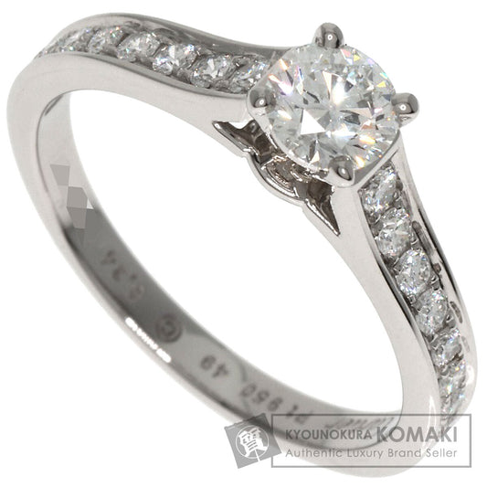 CARTIER   Ring Solitaire #49 Platinum PT950 Ladies