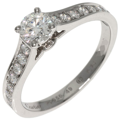 CARTIER   Ring Solitaire #49 Platinum PT950 Ladies