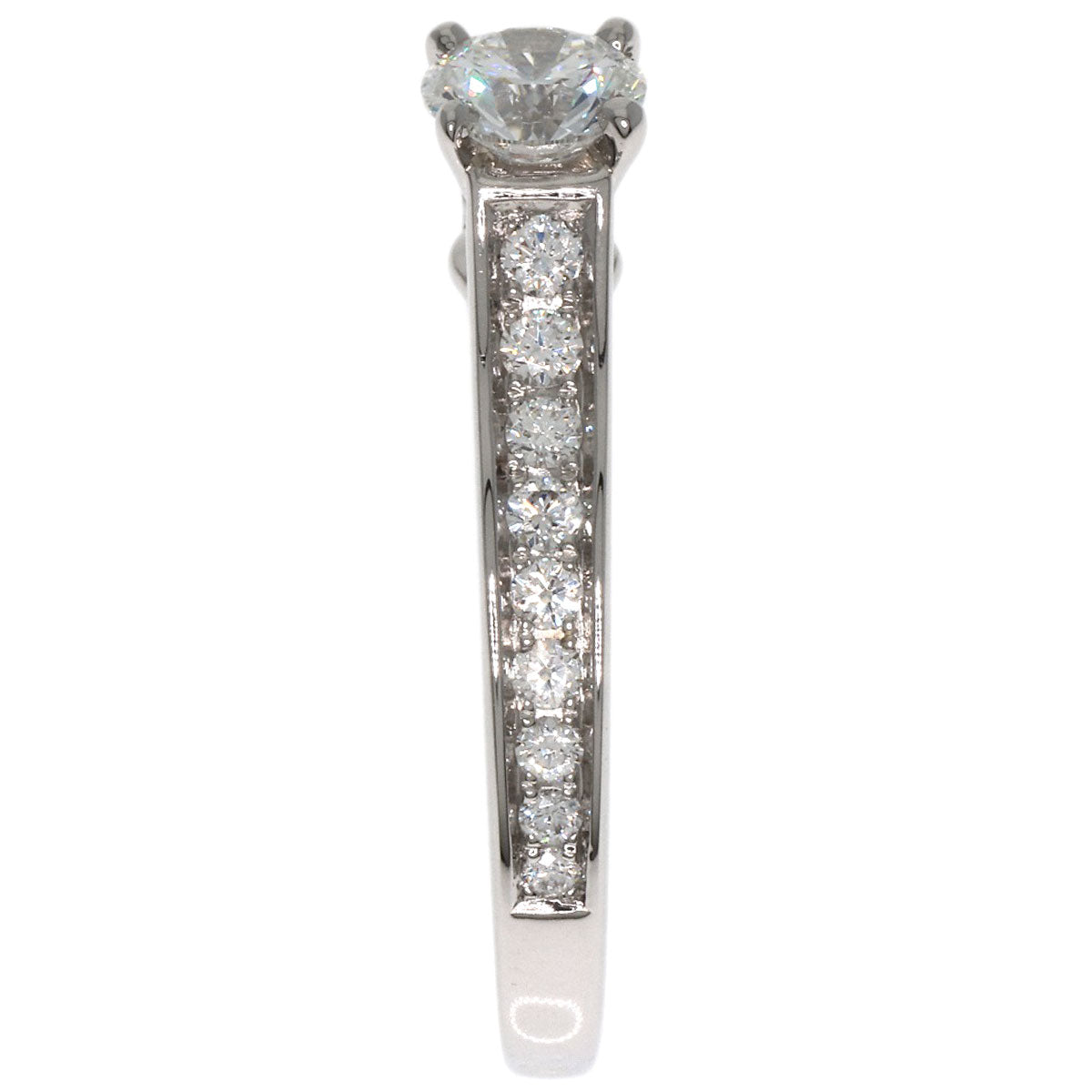 CARTIER Solitaire #49 Ring Platinum PT950 Ladies [Used]