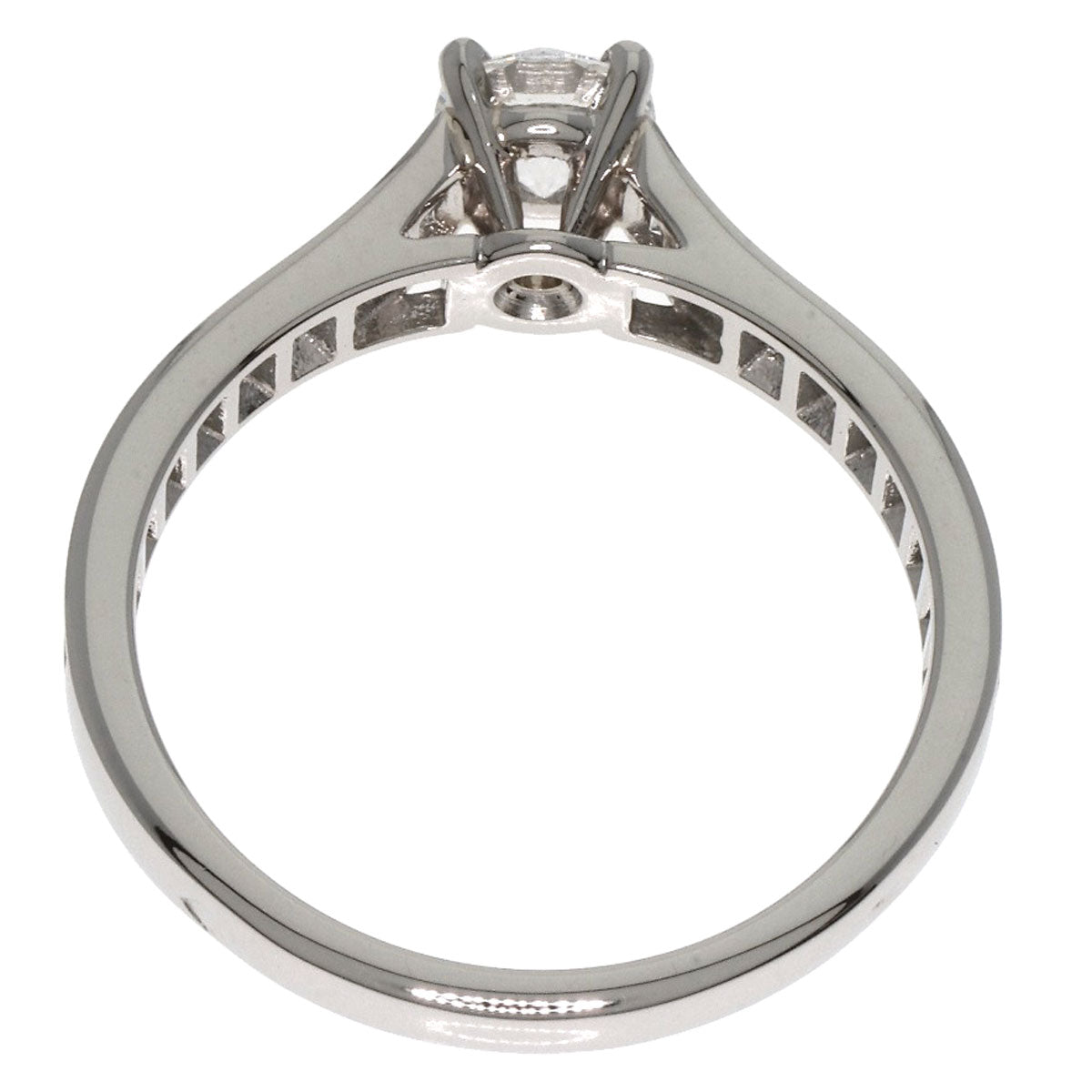 CARTIER   Ring Solitaire #49 Platinum PT950 Ladies