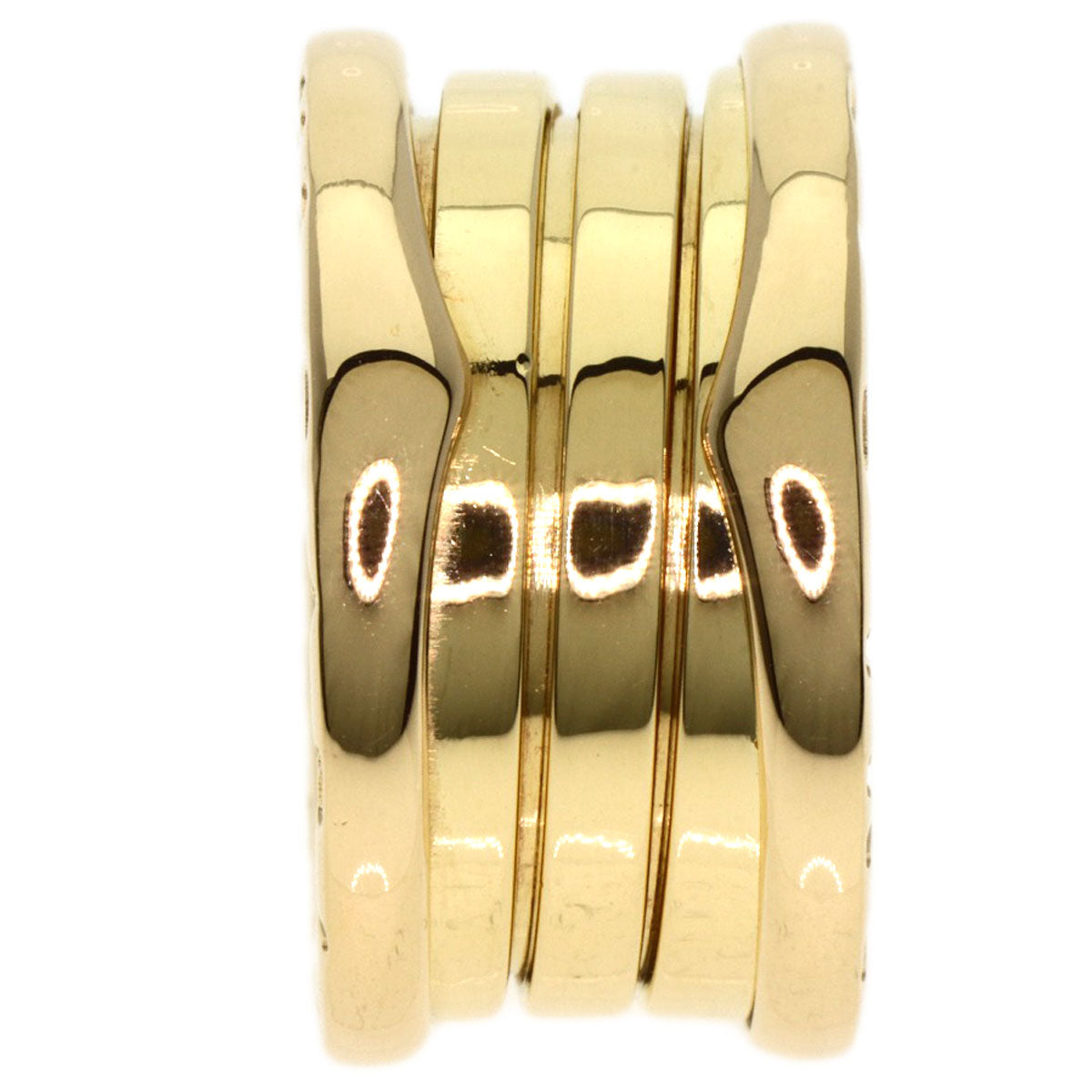 BVLGARI   Ring B.zero1 3 Band #47 K18 Yellow Gold Ladies