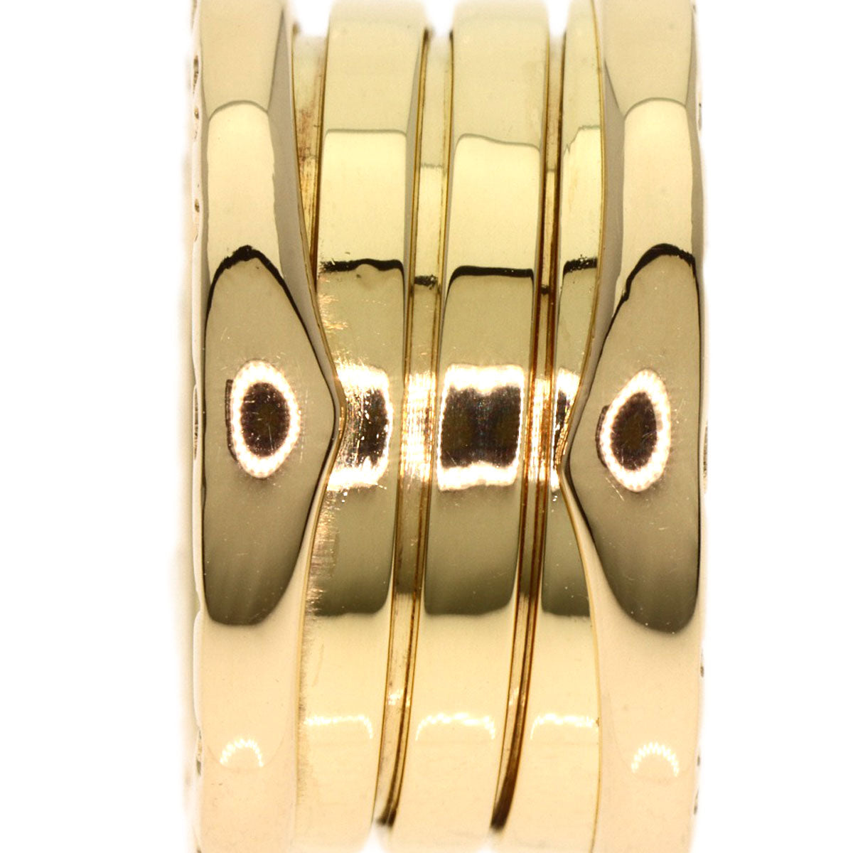 BVLGARI   Ring B.zero1 3 Band #47 K18 Yellow Gold Ladies