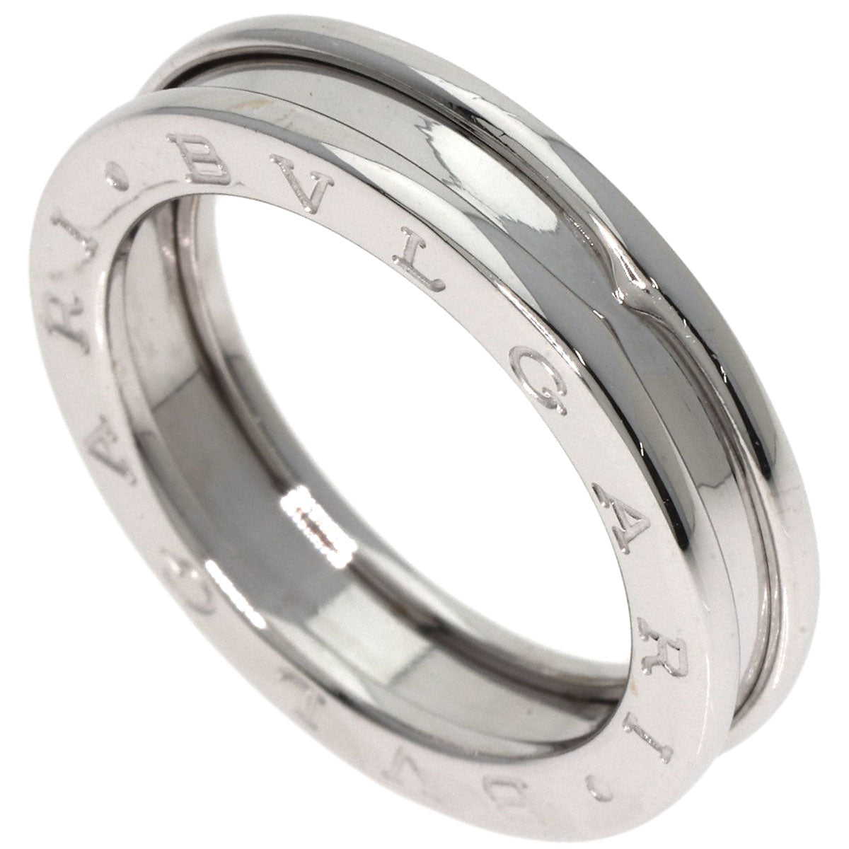 BVLGARI   Ring B.zero1 1 hand XS #55 K18 White Gold Ladies