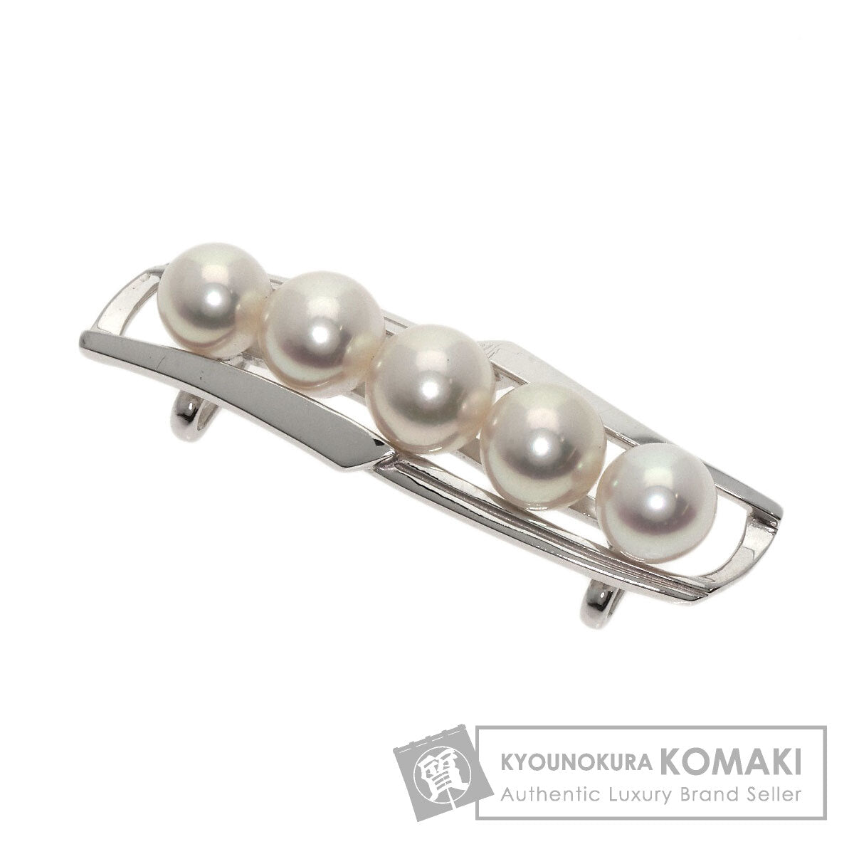 MIKIMOTO Pearl Pearl Obi closure K14 White Gold Ladies [Used]
