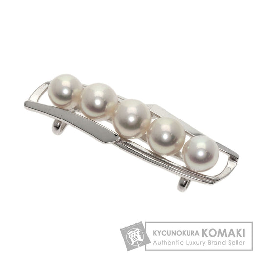 MIKIMOTO Pearl Pearl Obi closure K14 White Gold Ladies [Used]
