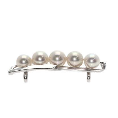 MIKIMOTO Pearl Pearl Obi closure K14 White Gold Ladies [Used]