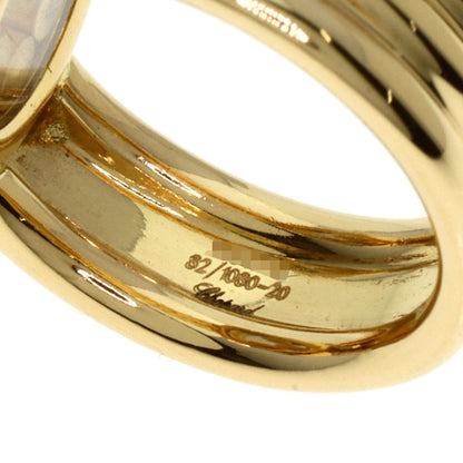 Chopard Happy diamond 82/1080-20 Ring K18 Yellow Gold Ladies [Used]