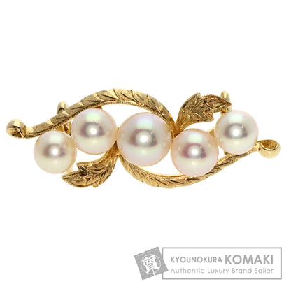 MIKIMOTO Pearl Pearl Obi closure K14 Yellow Gold Ladies [Used]