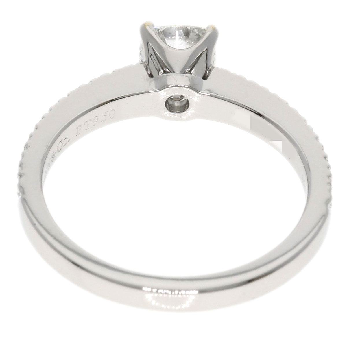 TIFFANY&Co.   Ring Solitaire Diamond Platinum PT950 Ladies