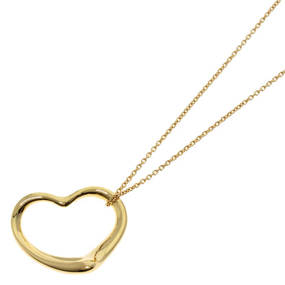 TIFFANY&Co.   Necklace Open heart K18 Yellow Gold Ladies