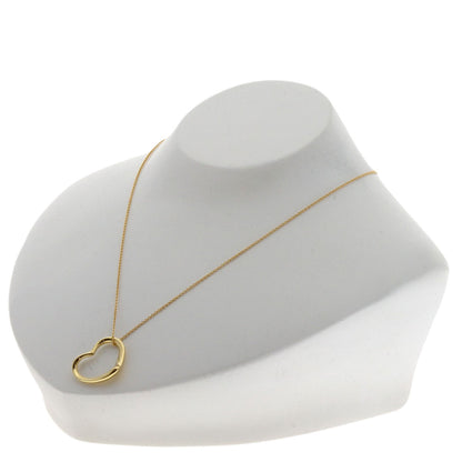 TIFFANY&Co.   Necklace Open heart K18 Yellow Gold Ladies