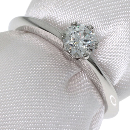 TIFFANY&Co. Solitaire 1P Diamond Ring Platinum PT950 Ladies [Used]