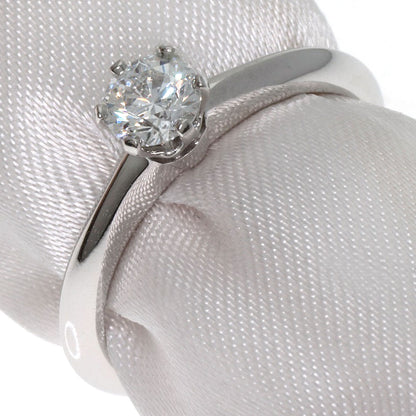 TIFFANY&Co. Solitaire 1P Diamond Ring Platinum PT950 Ladies [Used]